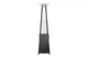 Газовый обогреватель Pyramid Black GRILLI 777415 13 кВт нержавеющая сталь 227х52х52 см черный - изображение 6