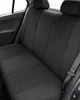 Чехлы на сиденья для Audi A3 (Ауди А3), универсальные, ткань + алькантара, комплект, черные - изображение 13