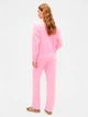 Свитшот на флисе женский GAP 470383707 S Розовый (1161518233) - изображение 4