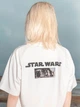 Футболка хлопковая оверсайз длинная женская Uniqlo 313646846 2XL Белая (1161551264) - изображение 2