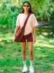 Футболка женская Uniqlo 551895168 L Розовая (1161553547) - изображение 5