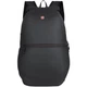 Рюкзак складаний Wenger TRAVEL ACCESSORIES Black 25 л 31×49×18 см Чорний (Wt611882) - зображення 1