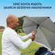 Портативна парасолька-кліпка Sport-Brella Versa-Brella UPF 50+ з універсальним затискачем та поворотом на 360 градусів, чорна ( 250126 ) - зображення 4