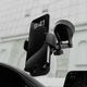 Автотримач для телефону Proove Carbon Clamp Suction Type Car Mount Black (671200001) - зображення 5
