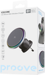 Автотримач для телефону з бездротовою зарядкою Proove IceCore Qi2 15W Gray (649450010) - зображення 11