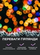 Гирлянда роса на пульте 200 метров на катушке 2000 led светодиодов белый провод мультиколор - изображение 6
