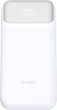 Powerbank D-Link DPP-201 20000 mAh 65W White (DPP-201) - obraz 1
