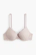 Бюстгальтер жіночий з невеликим Push-Up H&M 75А Рожевий - зображення 1