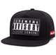 Кепка чоловіча Parental Advisory чорна, Snapback з прямим козирком - зображення 1