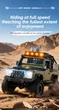 Радиоуправляемый внедорожник KFPLAN KF90 1:12 4WD с пропорциональным управлением и длительной автономностью (Желтый) - изображение 4