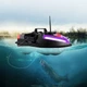 Кораблик для рыбалки Lesko CZV6GPS 12000 mAh прикормочный карпа ДУ GPS 100 точек 3 отсека для прикорма - зображення 2