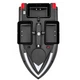 Кораблик для рыбалки Lesko CZV6GPS 12000 mAh прикормочный карпа ДУ GPS 100 точек 3 отсека для прикорма - зображення 5