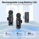 Беспроводная микрофонная система BOYA — USB/3.5 мм, для YouTube, видео, стримов - изображение 6
