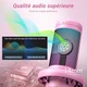 USB микрофон TONOR TC310+ RGB с пантографом (Pink) - изображение 3