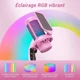 USB микрофон TONOR TC310+ RGB с пантографом (Pink) - изображение 4