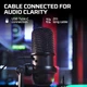Мікрофон HyperX SoloCast USB для стрімінгу та подкастів, кардіоїдний, 24bit/96kHz, Tap-to-Mute - зображення 3