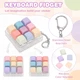 Брелок антистресс кейкап-кликер Sibba Keyboard Fidget Toy Клавиатура на 9 клавиш - изображение 4