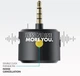 Беспроводной адаптер для микрофона Movo WM-VXR10 3.5 мм (TRS/TRRS) для камеры и смартфона - изображение 4