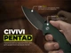 Нож складной туристический Civivi Pentad Зеленый (C24068-2) - изображение 11
