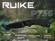 Нож складной карманный Ruike P736-AB Черный - изображение 12