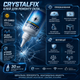 Прозорий УФ-клей для ремонту скла CrystalFix Glass Repair Adhesive Клей з високою адгезією для скла 30 мл Полімер - зображення 6