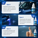 Прозорий УФ-клей для ремонту скла CrystalFix Glass Repair Adhesive Клей з високою адгезією для скла 30 мл Полімер - зображення 3