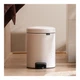 Бак для сміття з педаллю Brabantia NewIcon Pedal Bin 3 л світло-бежевий 149887 (00801136) - зображення 6