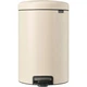 Бак для сміття з педаллю Brabantia NewIcon Pedal Bin 20 л бежевий 149948 (00801135) - зображення 1