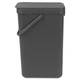 Ведро мусорное Brabantia Sort&Go 16 л серый 109966 (00800388) - изображение 2