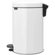 Бак для мусора с педалью Brabantia NewIcon Pedal Bin 20 л белый 111846 (00800463) - изображение 2
