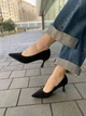 Туфли женские весенне-осенние Meideli из эко-замши 39 р. черные L6605-20 (6019) - изображение 3