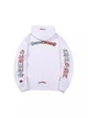 Худи Chrome Hearts демисезонное с капюшоном белое XS (CHRH029) - изображение 1