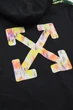 Худи OFF White демисезонное с капюшоном черное S (OFH008) - изображение 5
