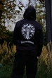 Мужской худи на молнии Chrome Hearts Черный Размер S (ZPHOD24) - изображение 10