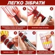 Плодосъемник для сбора фруктов с телескопической ручкой 1,6 м (для яблок, груш, персиков, лимонов и других фруктов) - изображение 6