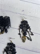 Набір прикрас у готичному стилі мереживний чокер та сережки Honey Fashion Accessories чорний (12-395) - зображення 7