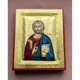 Писаная греческая икона Иисус Христос Вседержитель 13×16 см - изображение 5