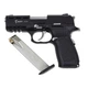 Сигнально-стартовый пистолет KUZEY S-320-3, 18+1/9 mm (Black/Black Grips) add 1 magazine. - изображение 2