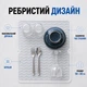 Коврик для сушки посуды Коврик силиконовый антискользящий сушилка подкладка для посуды защитный рельефный кухонный под посуду 50 х 40 см белый kayfovo SW-4 - изображение 2
