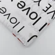 Простирадло Moon&Star Love You White Бязь Gold Люкс 150х220 см (MS-860000581) - зображення 3