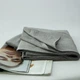 Простынь Moon&Star Grey Comfort Вареный Хлопок 150х220 см (MS-860000865) - изображение 2