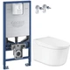 Комплект 2-в-1 Grohe UA39508RS0: інсталяція Rapid SLX 39597000, унітаз-біде Sensia Pro 36508SH0, кріплення Rapid SL 3855800M - зображення 2