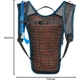 Велосипедний рюкзак CAMELBAK HydrobakTM Light, 1.4 л, Чорний - зображення 10