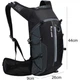 Велосипедный рюкзак belupai 10L, 40 x 26 x 9 см, ~400 г - изображение 2