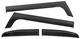 Вітровики на вікна Niken Luxury (4 шт) для Toyota FJ Cruiser 2006-2022 гг - зображення 1