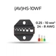 Матрица (AV)HS-10WF 0.25-10 мм.кв 24-8 AWG для кримпера серии HS [AHS-10WF] TACTIX - изображение 4