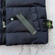 Жилетка Stone Island жіноча весняна осіння безрукавка Стон Айленд темно-синя, розмір S - изображение 6