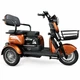 Электрический Трицикл Corso Ostin (1000W, 72V, 23Ah) + 1 Ящик Аккумулятор, Гидравлические тормоза Электробайк Скутер Коричневый - изображение 1