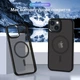 Чохол для iPhone 14 Pro Max WAVE Matte Insane Case with Magnetic Ring Black - зображення 5