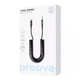 Кабель Proove Steel Spring USB-C to Mini Jack 3.5mm 1m Black (ACSS00005201) - изображение 2